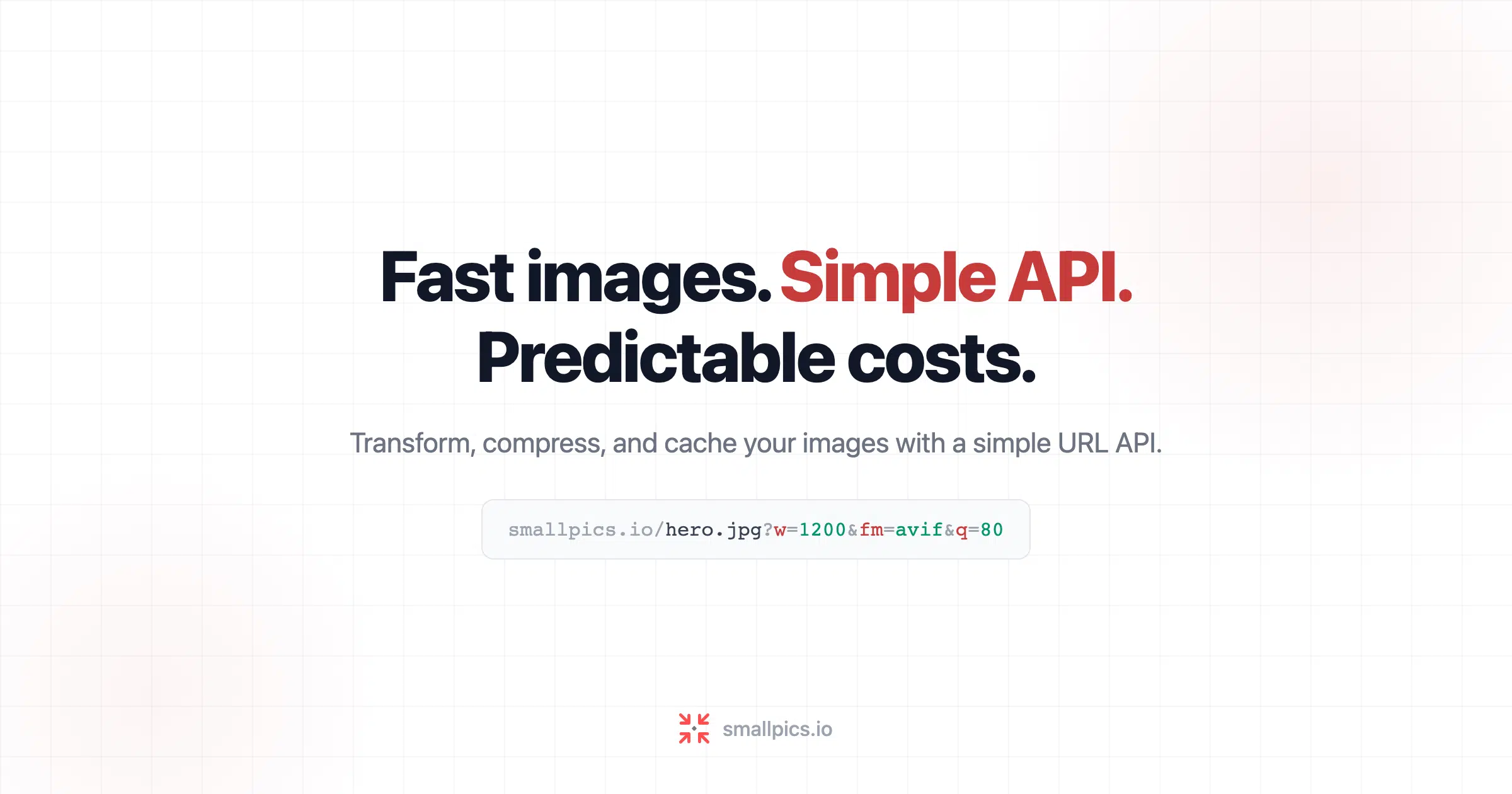 Choose Small Image Small Pics. Simple image transforms.